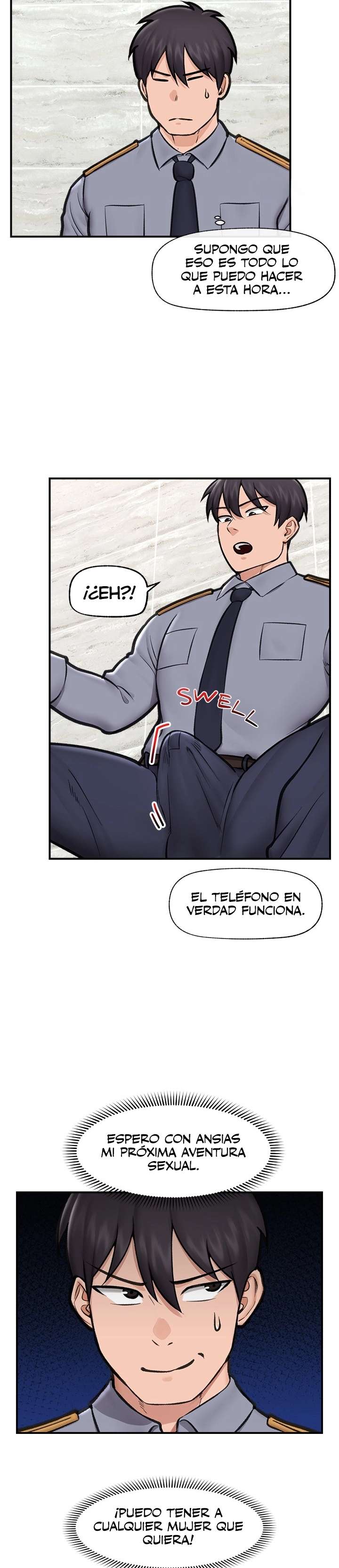 Guardia de Seguridad Hipnotico [Sin censura] Capitulo 18 página 13