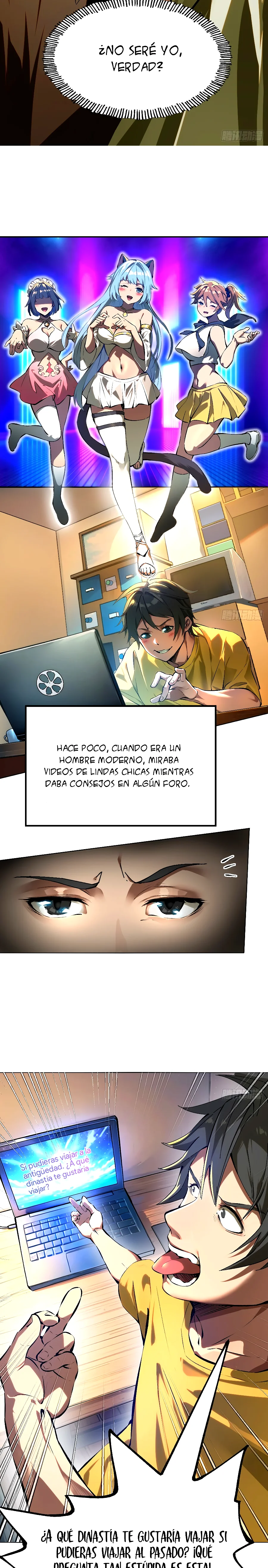 Por Accidente quedé Inmortalizado en la Historia Capitulo 1 página 3