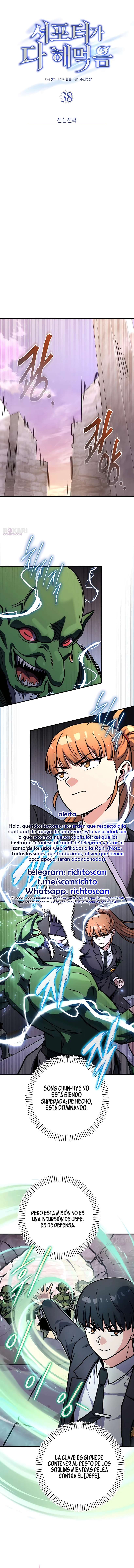 El support esta muy roto Capitulo 38 página 9