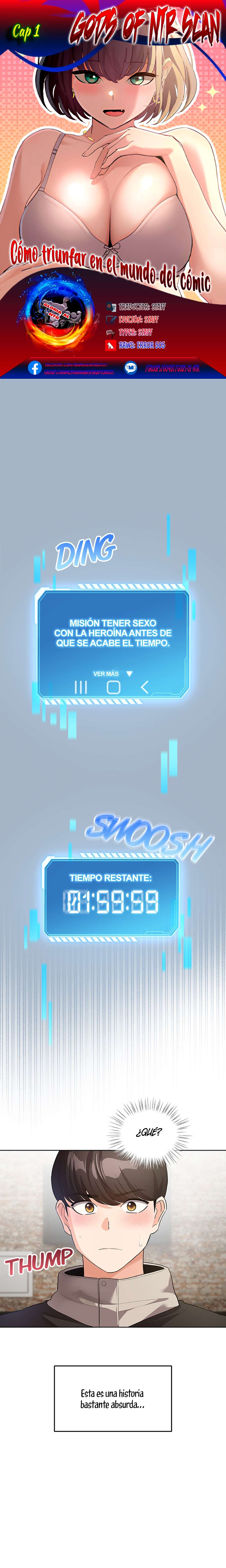 Cómo triunfar en el mundo del cómic Capitulo 1 página 1