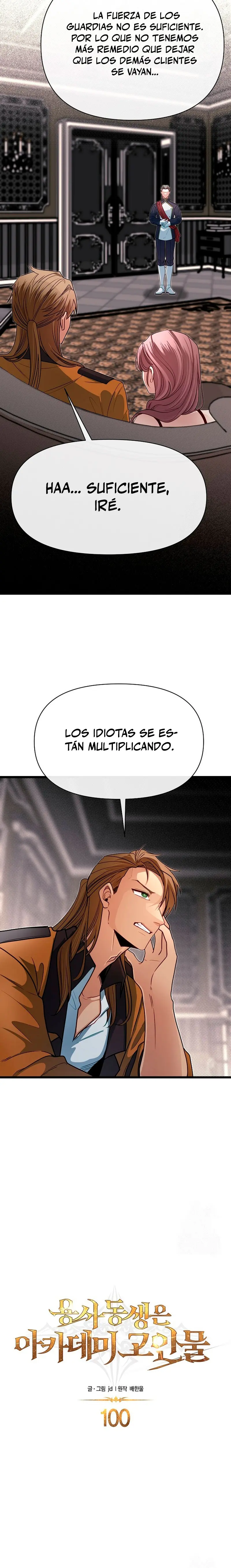 Mi Hermano Pequeño Es El Mejor De La Academia Capitulo 100 página 4