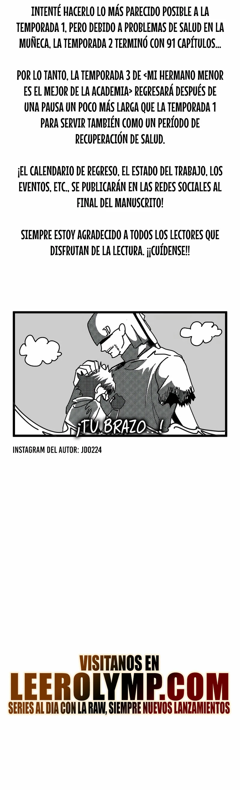 Mi Hermano Pequeño Es El Mejor De La Academia Capitulo 91 página 46