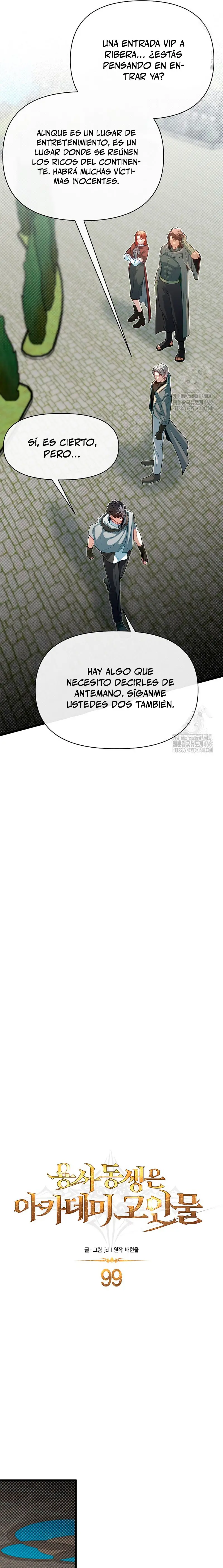 Mi Hermano Pequeño Es El Mejor De La Academia Capitulo 99 página 8
