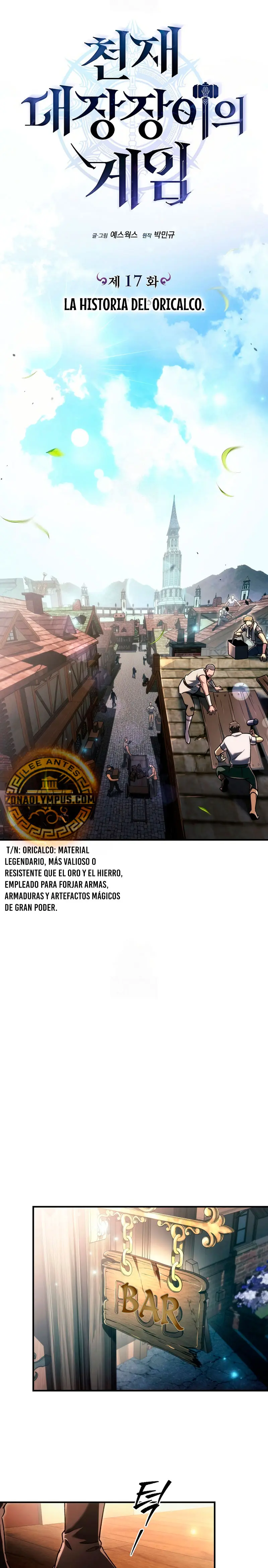 El Herrero Genio del Juego Capitulo 17 página 22