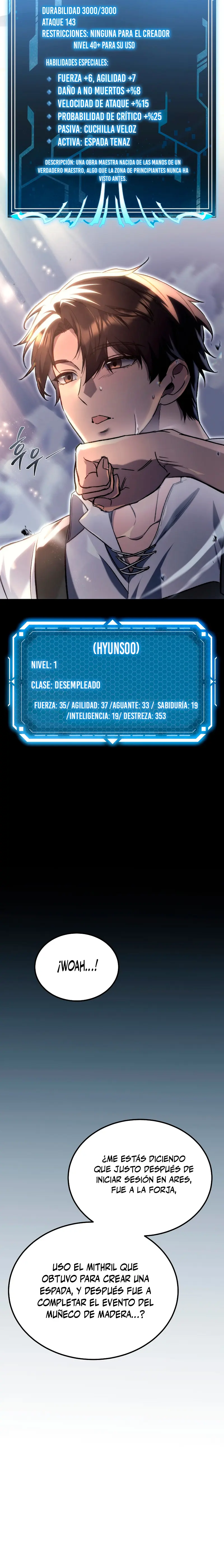 El Herrero Genio del Juego Capitulo 3 página 37