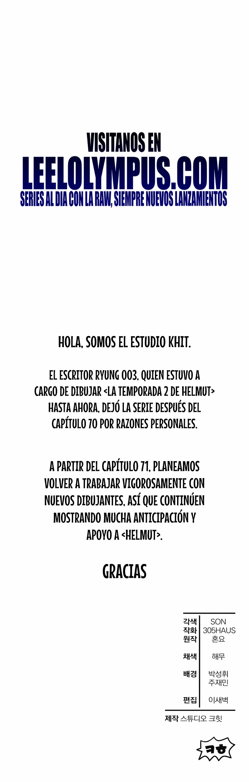 Helmut: El Niño Abandonado Capitulo 71 página 30