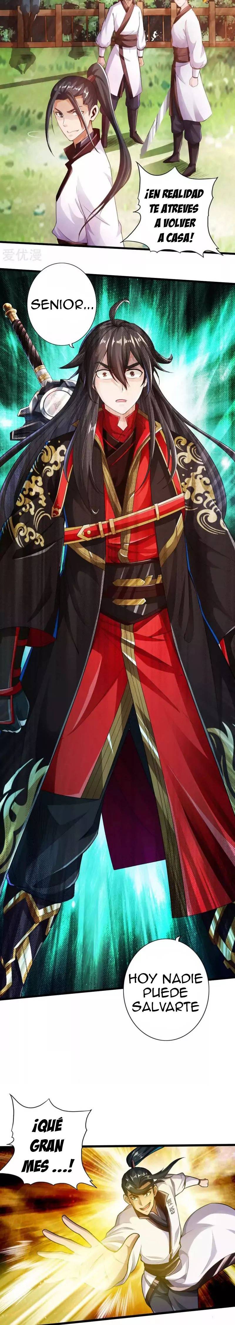 El Emperador Marcial Contra los Cielos Capitulo 10 página 8