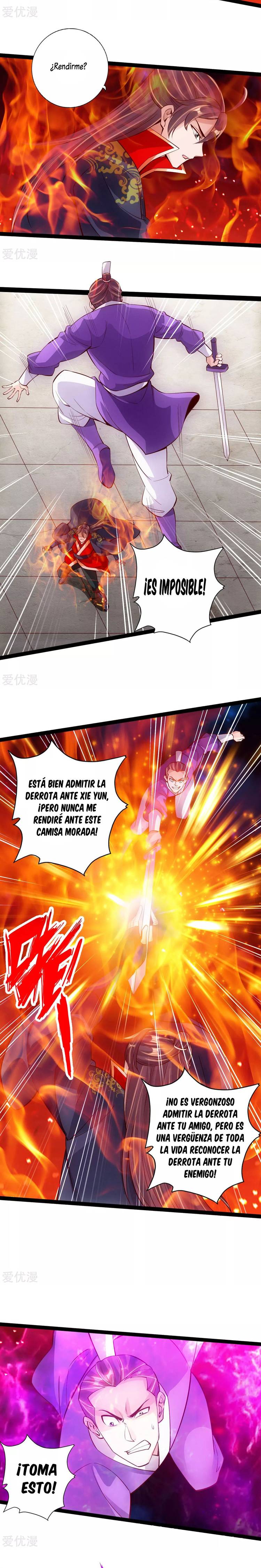 El Emperador Marcial Contra los Cielos Capitulo 105 página 2