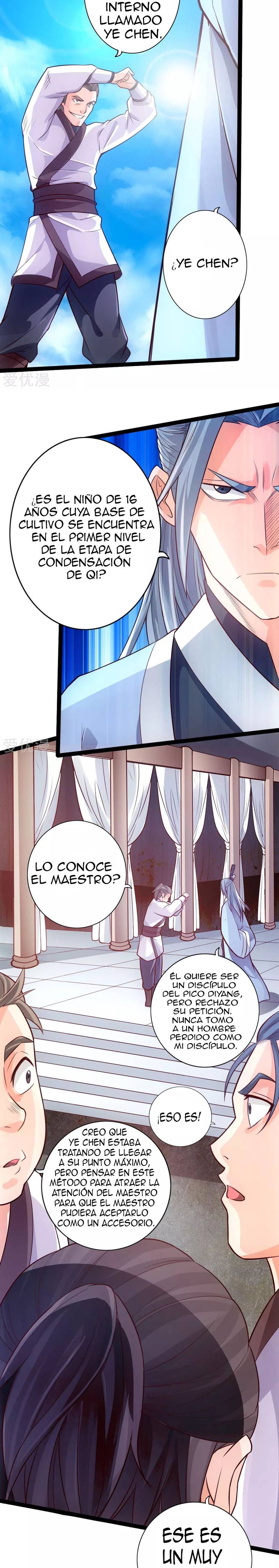 El Emperador Marcial Contra los Cielos Capitulo 11 página 10