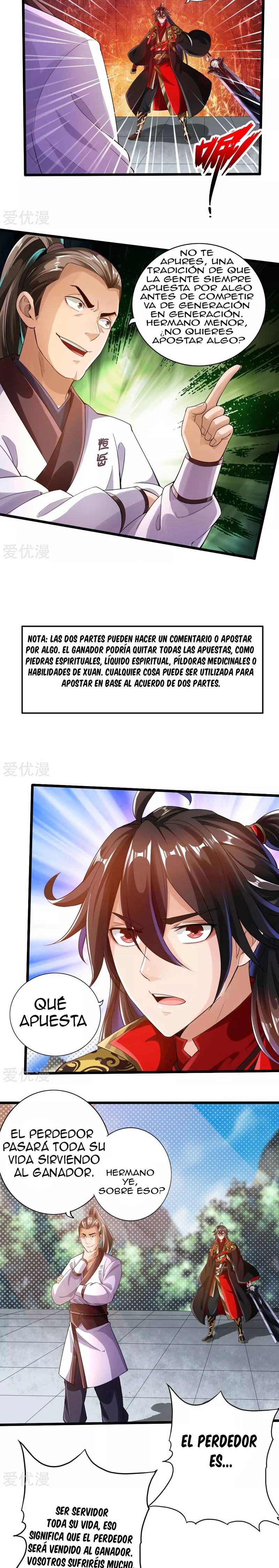 El Emperador Marcial Contra los Cielos Capitulo 12 página 4
