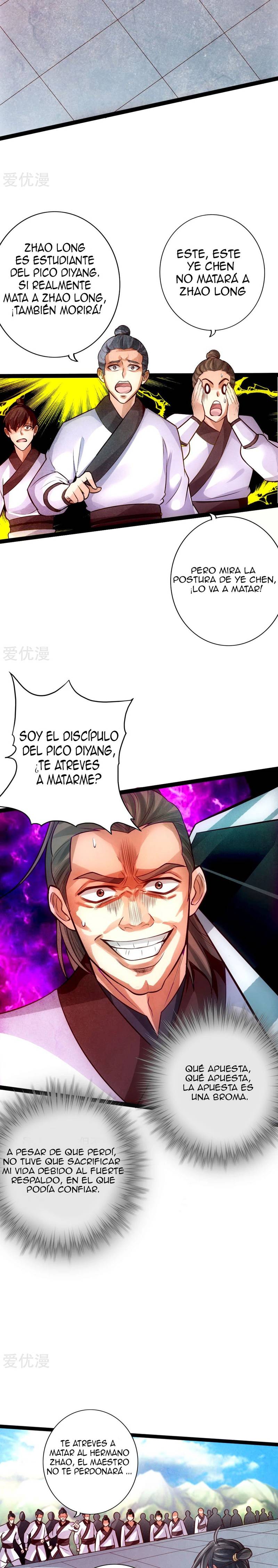 El Emperador Marcial Contra los Cielos Capitulo 13 página 9
