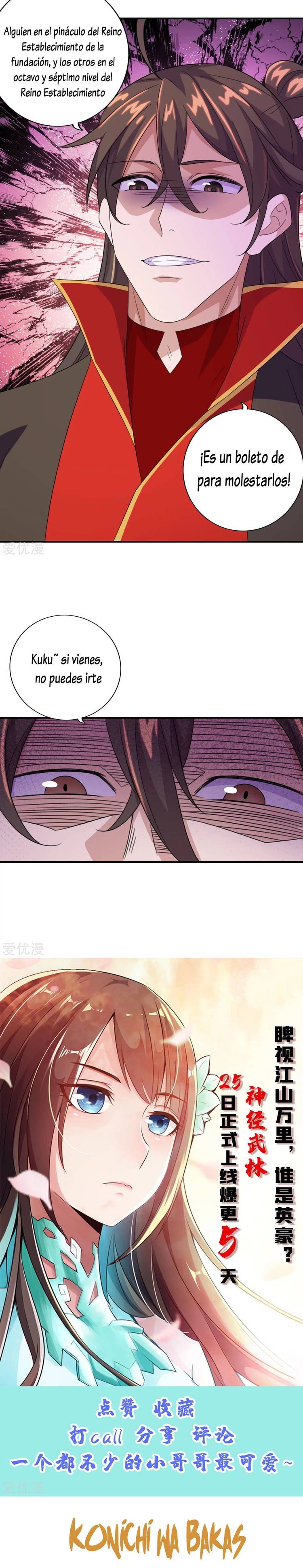 El Emperador Marcial Contra los Cielos Capitulo 133 página 9