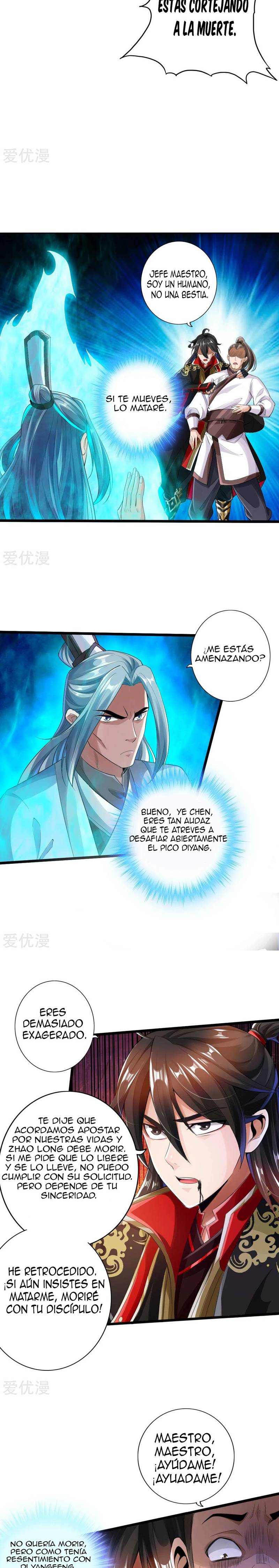 El Emperador Marcial Contra los Cielos Capitulo 14 página 10