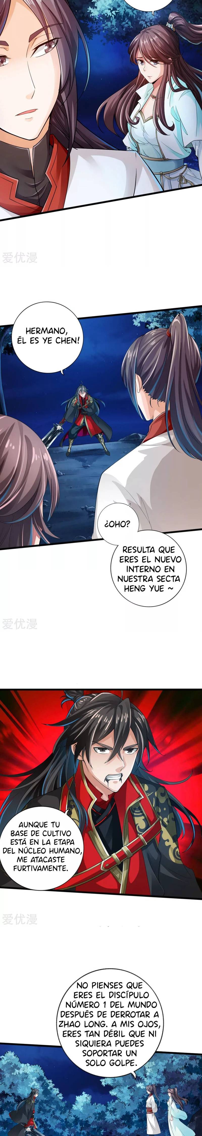 El Emperador Marcial Contra los Cielos Capitulo 18 página 9