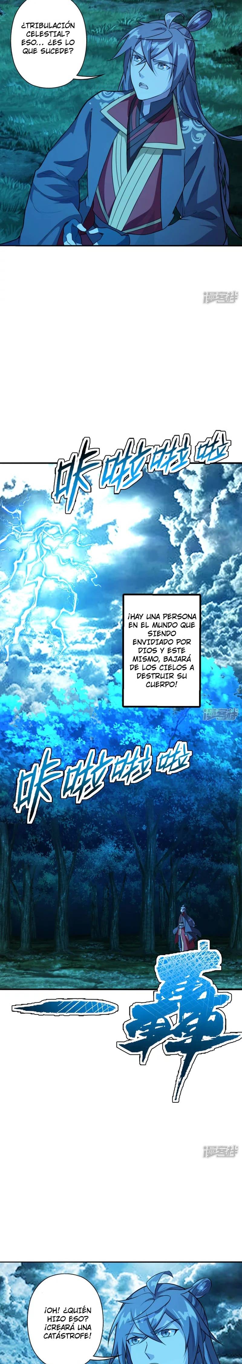 El Emperador Marcial Contra los Cielos Capitulo 191 página 7