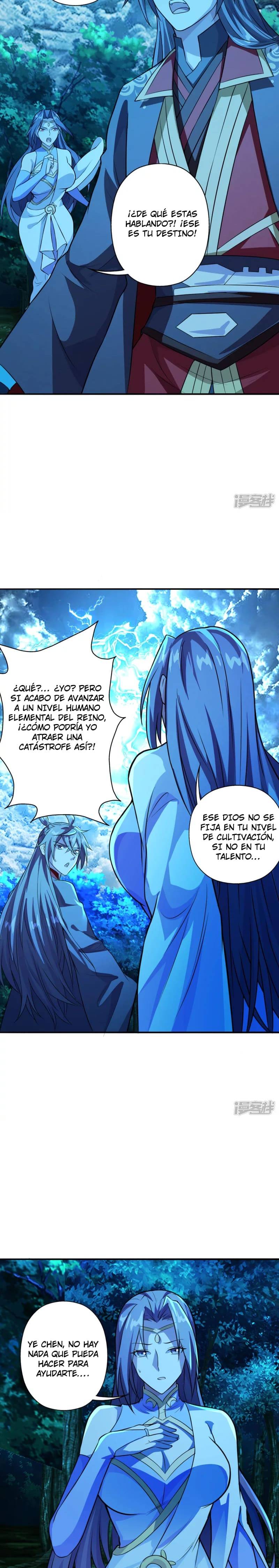 El Emperador Marcial Contra los Cielos Capitulo 191 página 8