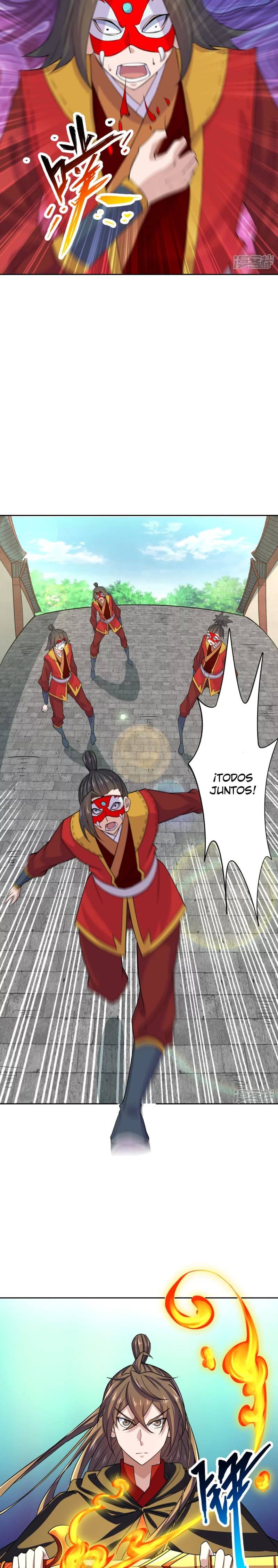 El Emperador Marcial Contra los Cielos Capitulo 214 página 8