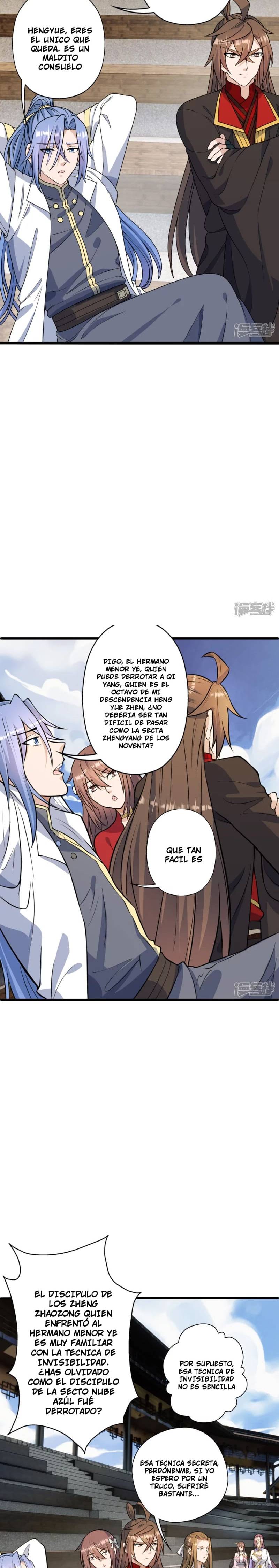 El Emperador Marcial Contra los Cielos Capitulo 251 página 8