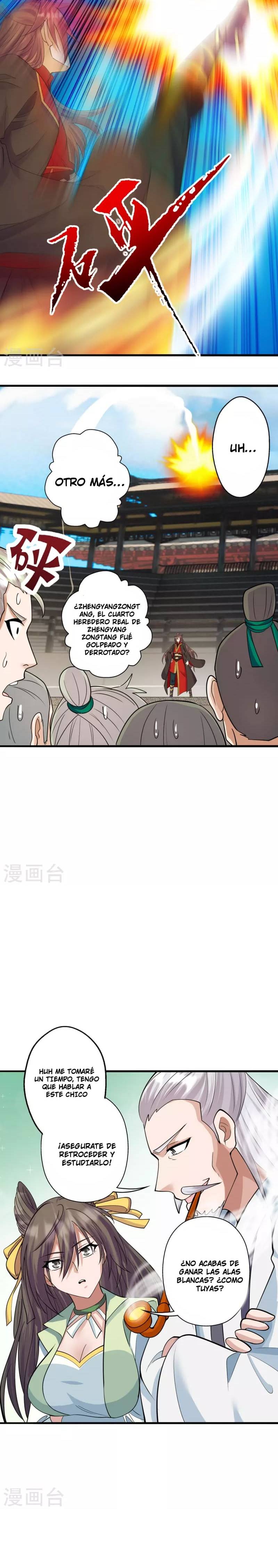 El Emperador Marcial Contra los Cielos Capitulo 255 página 4