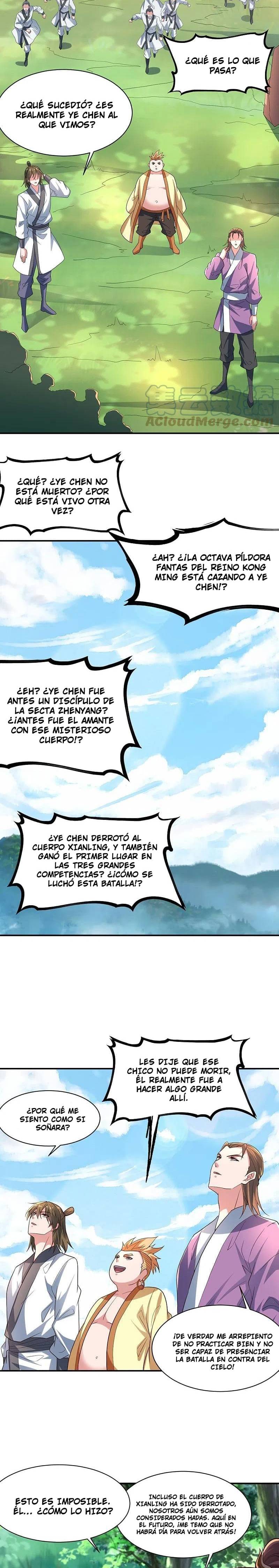 El Emperador Marcial Contra los Cielos Capitulo 273 página 20