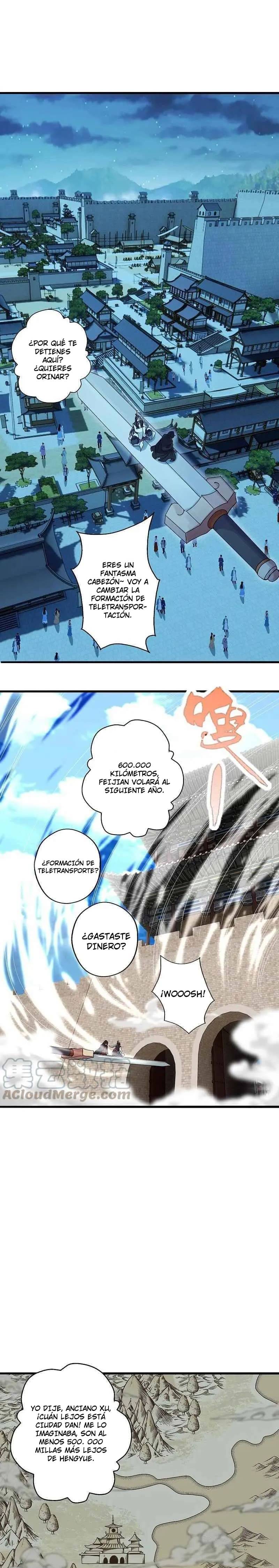 El Emperador Marcial Contra los Cielos Capitulo 287 página 5