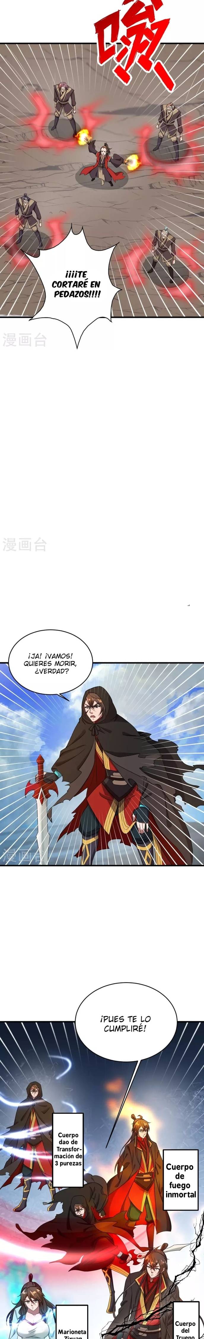 El Emperador Marcial Contra los Cielos Capitulo 304 página 25