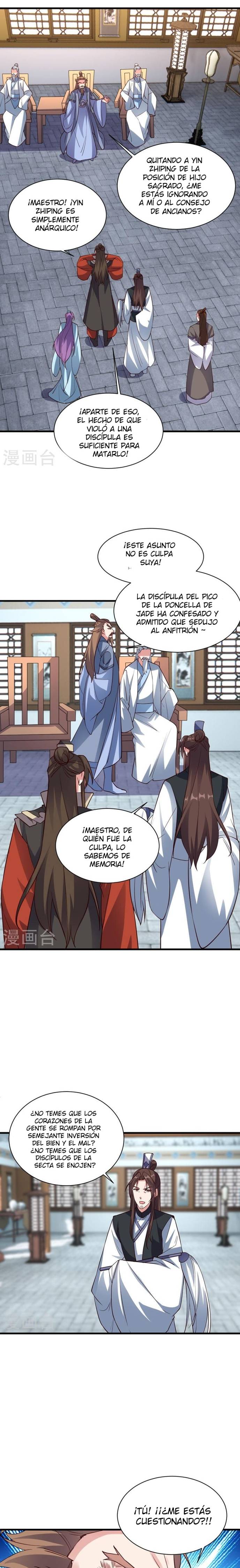 El Emperador Marcial Contra los Cielos Capitulo 307 página 18