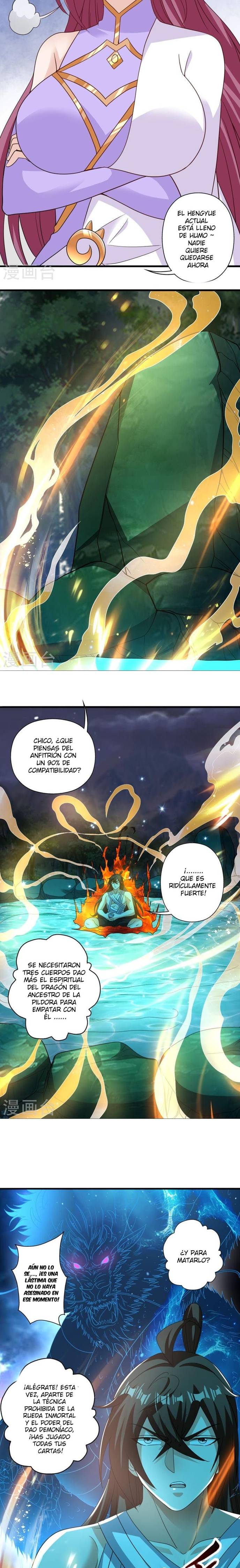 El Emperador Marcial Contra los Cielos Capitulo 313 página 14