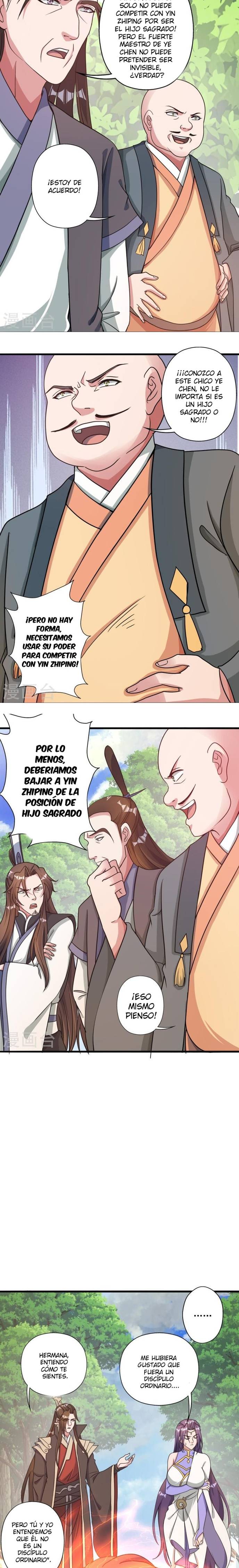 El Emperador Marcial Contra los Cielos Capitulo 313 página 9