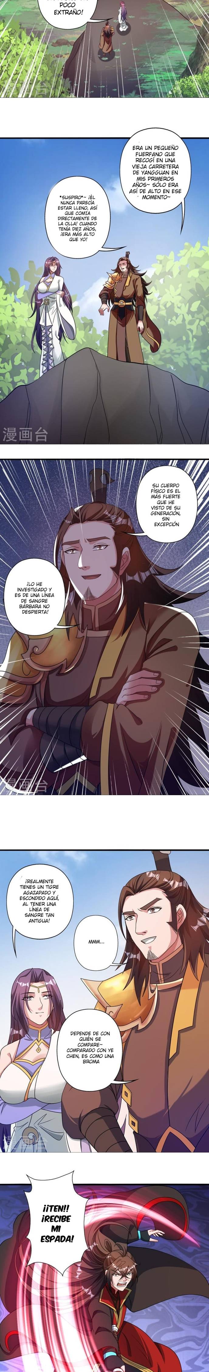 El Emperador Marcial Contra los Cielos Capitulo 315 página 9
