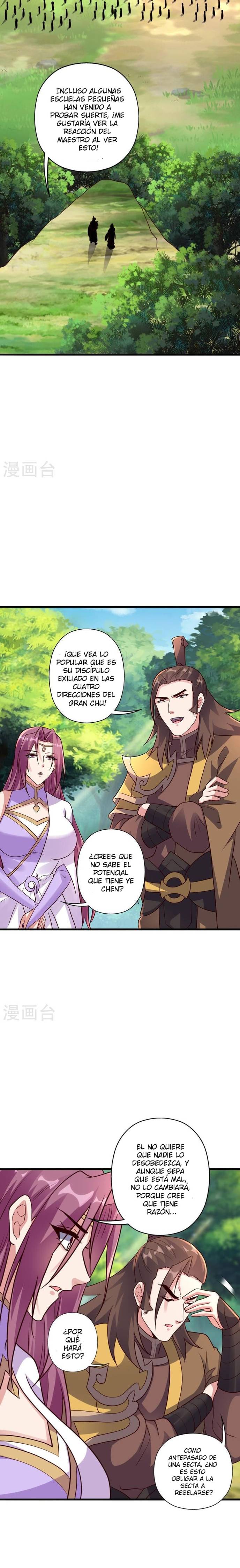 El Emperador Marcial Contra los Cielos Capitulo 316 página 10