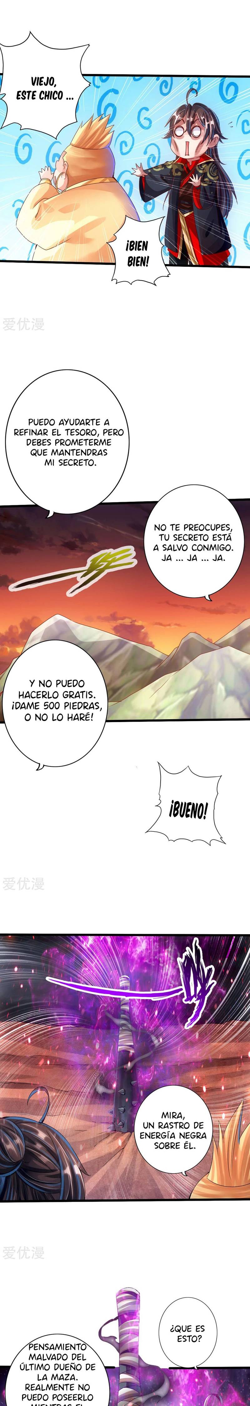 El Emperador Marcial Contra los Cielos Capitulo 32 página 7