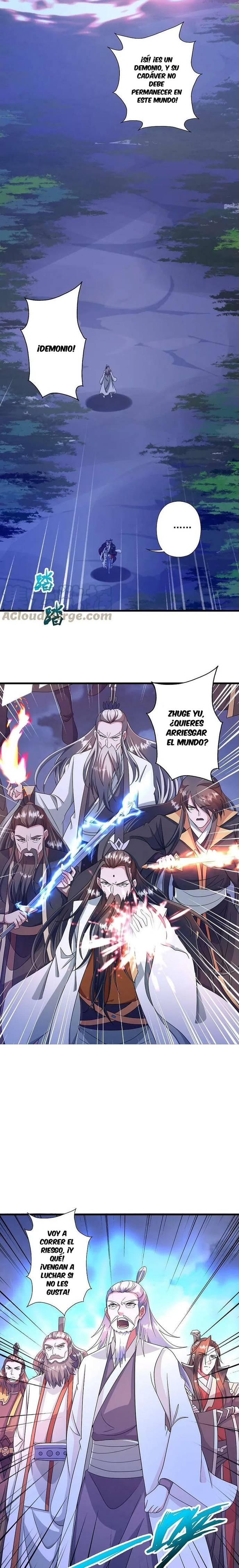 El Emperador Marcial Contra los Cielos Capitulo 321 página 20