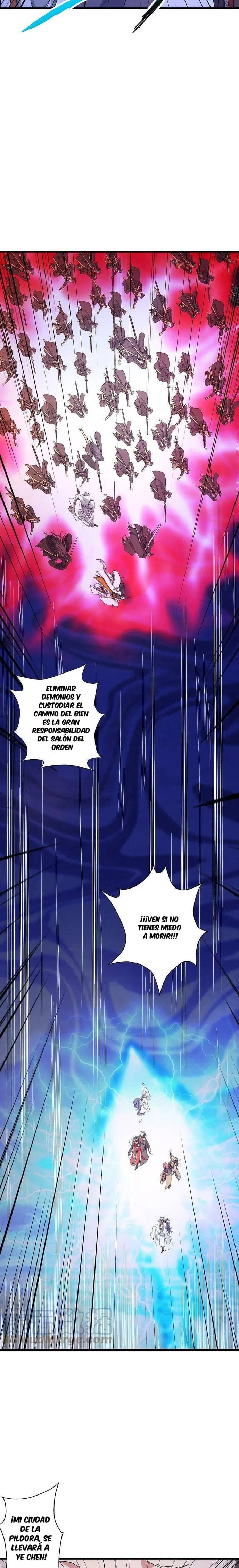 El Emperador Marcial Contra los Cielos Capitulo 321 página 21