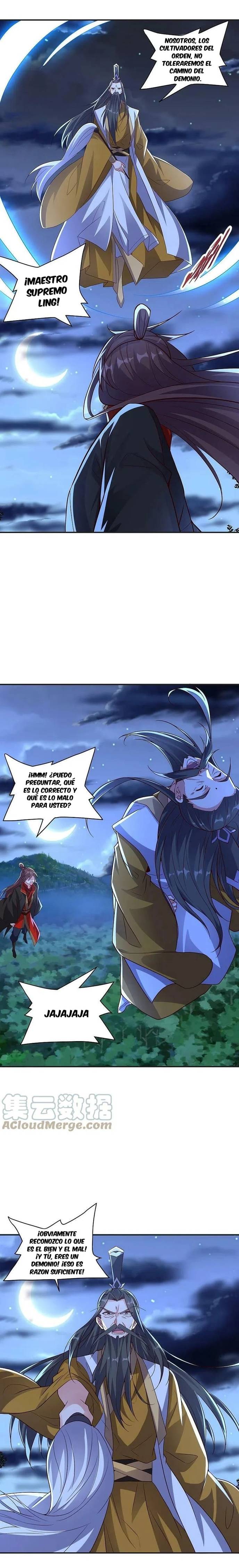 El Emperador Marcial Contra los Cielos Capitulo 321 página 4