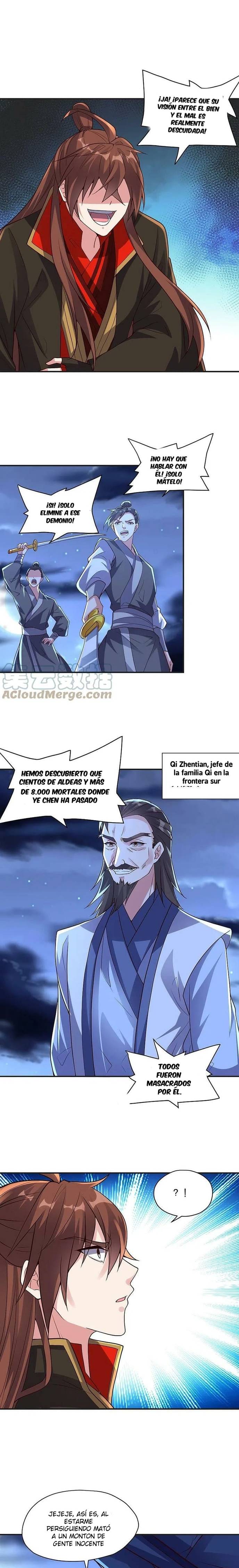 El Emperador Marcial Contra los Cielos Capitulo 321 página 5
