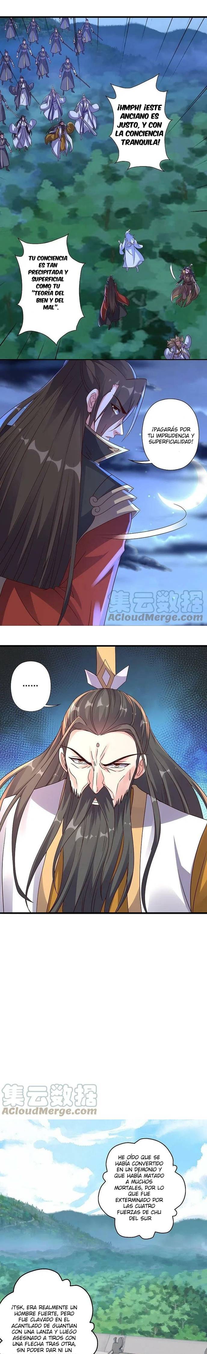El Emperador Marcial Contra los Cielos Capitulo 322 página 3
