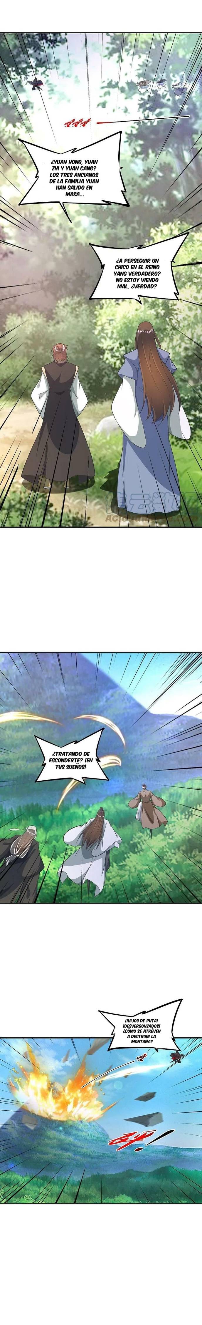 El Emperador Marcial Contra los Cielos Capitulo 334 página 8