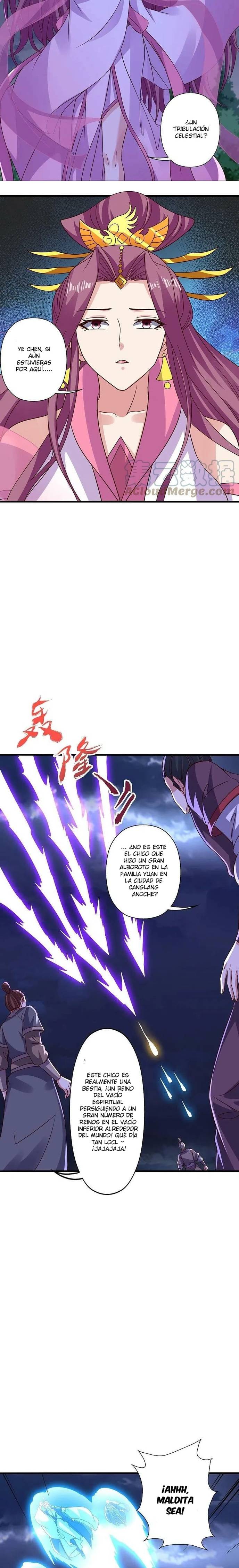 El Emperador Marcial Contra los Cielos Capitulo 336 página 8