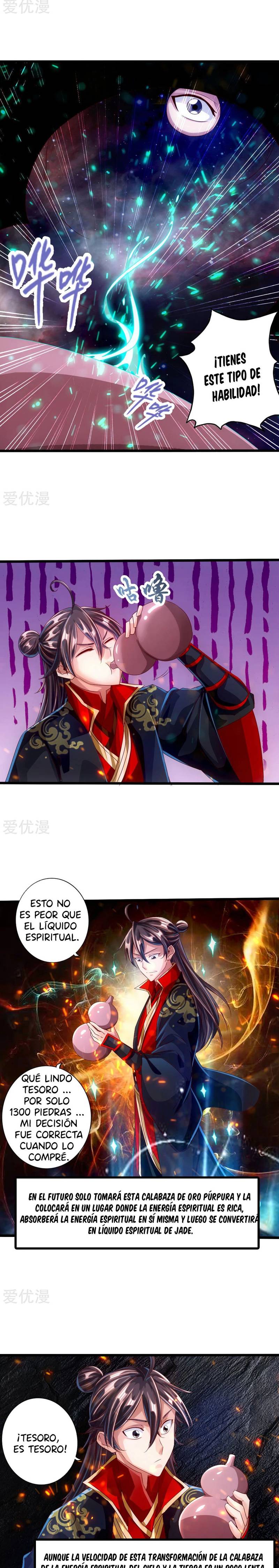 El Emperador Marcial Contra los Cielos Capitulo 34 página 9