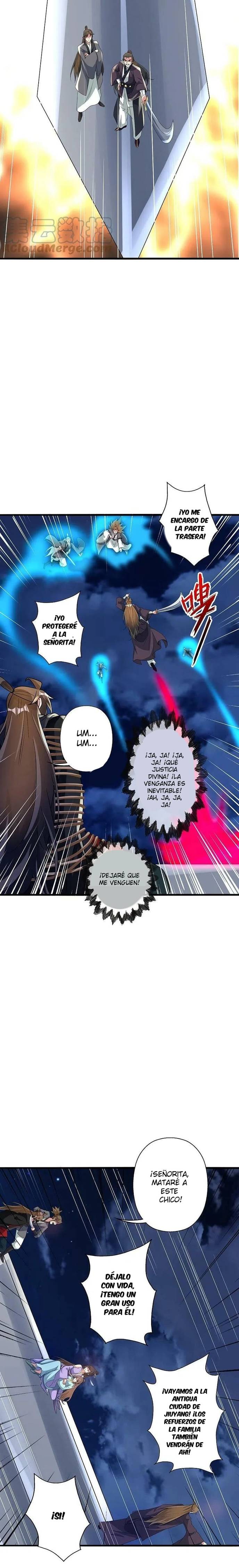 El Emperador Marcial Contra los Cielos Capitulo 341 página 10