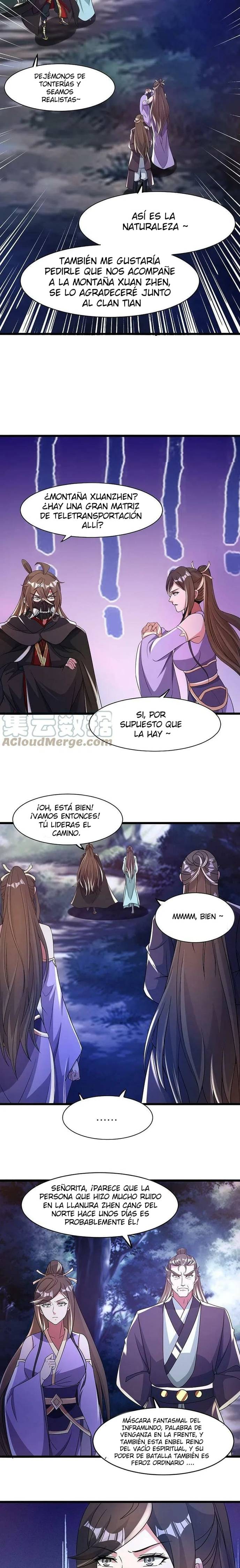 El Emperador Marcial Contra los Cielos Capitulo 342 página 9