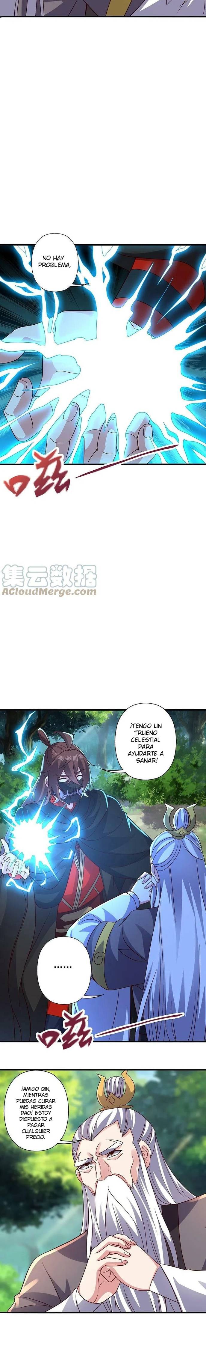 El Emperador Marcial Contra los Cielos Capitulo 344 página 2