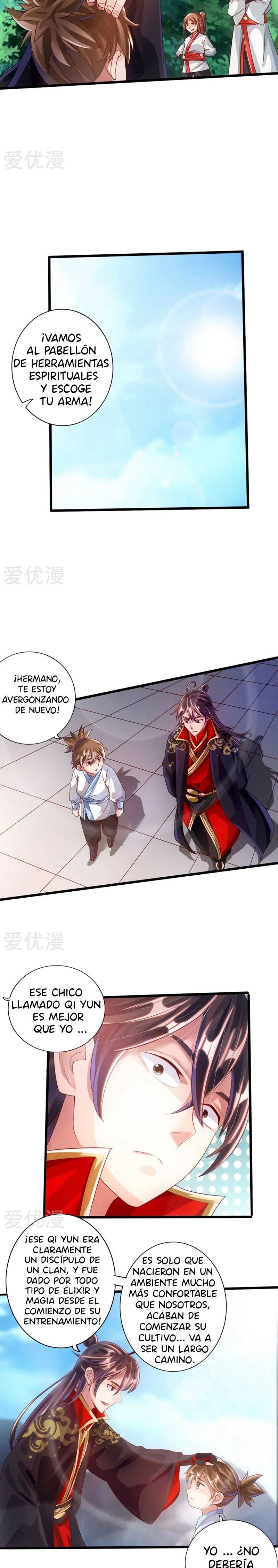 El Emperador Marcial Contra los Cielos Capitulo 35 página 9
