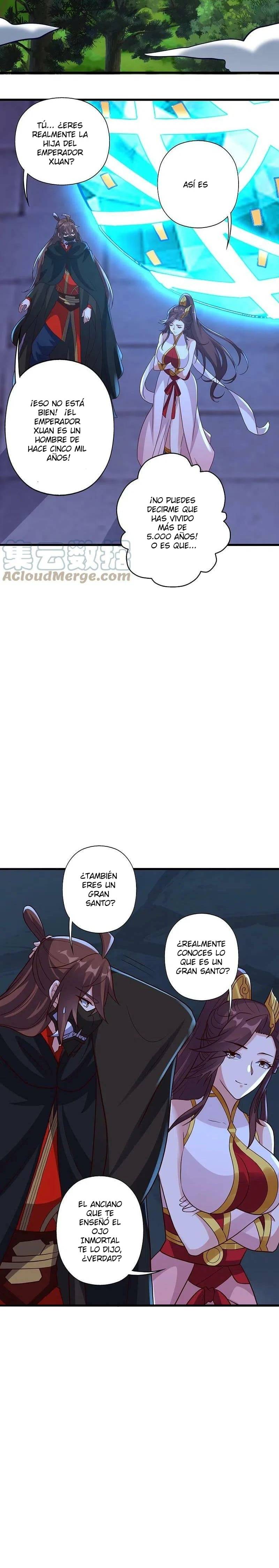El Emperador Marcial Contra los Cielos Capitulo 353 página 11