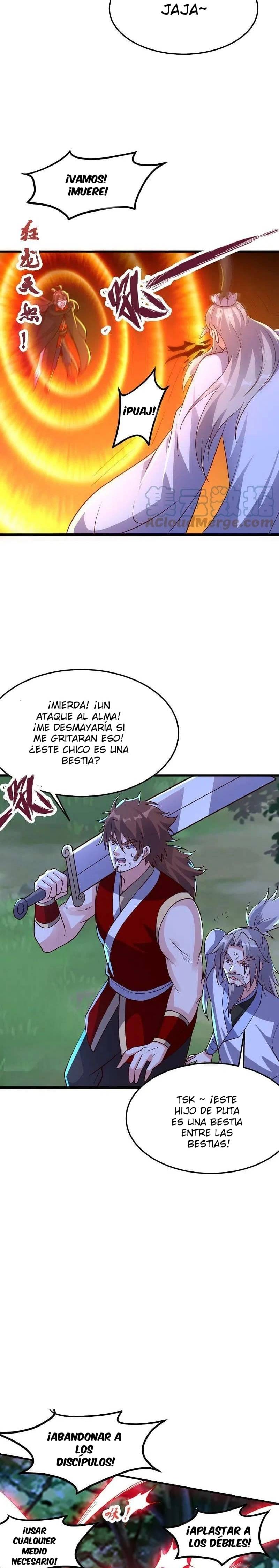 El Emperador Marcial Contra los Cielos Capitulo 355 página 10