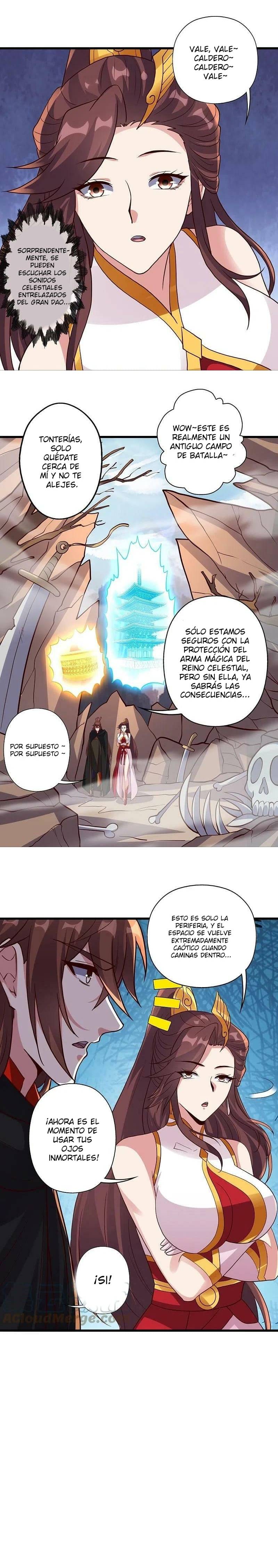 El Emperador Marcial Contra los Cielos Capitulo 355 página 22