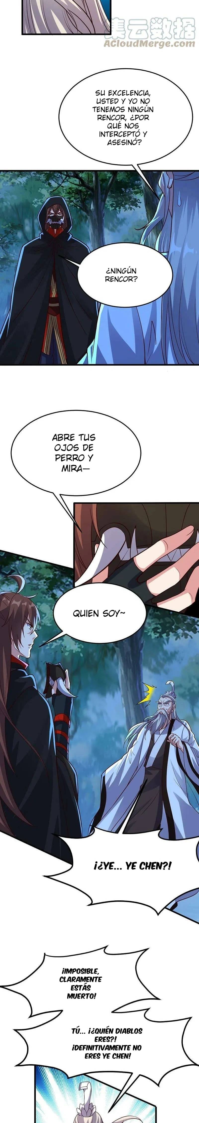 El Emperador Marcial Contra los Cielos Capitulo 355 página 3