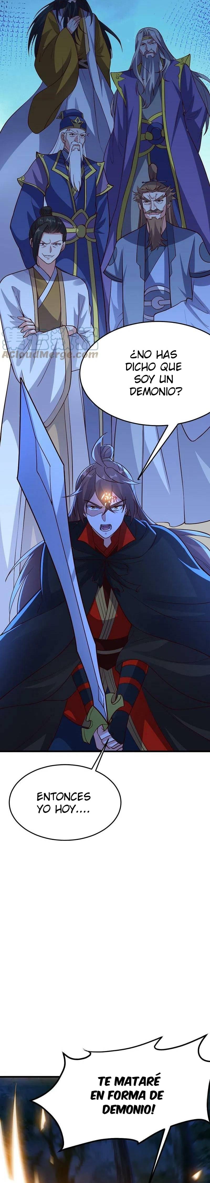 El Emperador Marcial Contra los Cielos Capitulo 355 página 8
