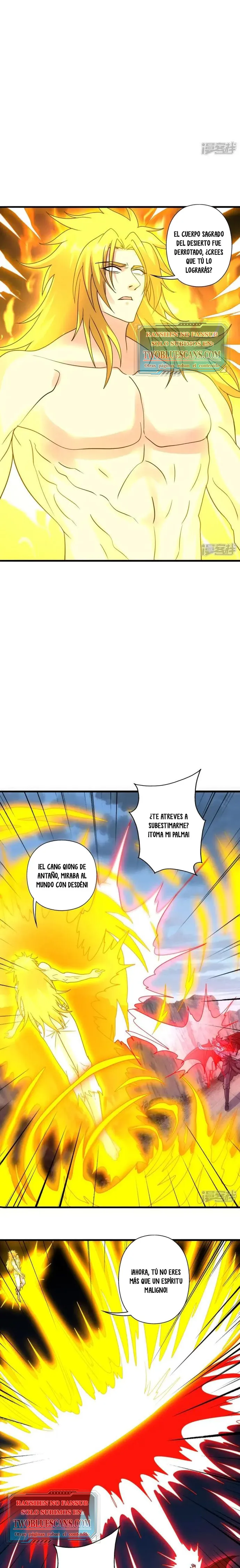 El Emperador Marcial Contra los Cielos Capitulo 374 página 8
